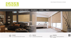 Desktop Screenshot of cortinasypersianasmerida.com